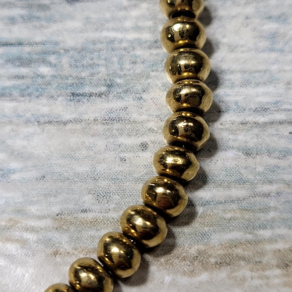 Monet Gold Beaded Bracelet - Picture 3 of 8
